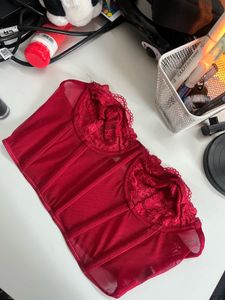 Red Lace Corset