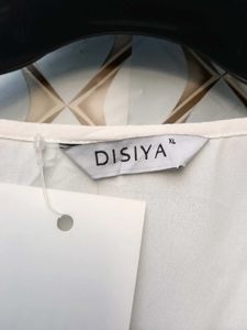 New With Tag Korean Premium White Puff Sleeves