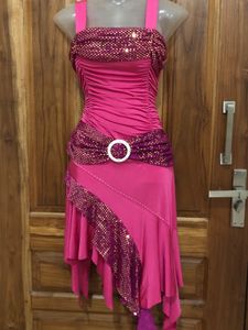 Pink Latin Dance Dress