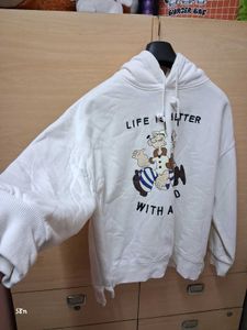 Cartoon Print Hoodie