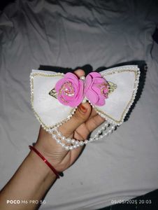 Rose Bow Clip🌸