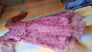 Organza Floral Frock😍