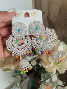 Women Multicolour Earrings