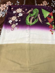 purple colour saree with blouse