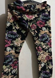 Floral Print Leggings