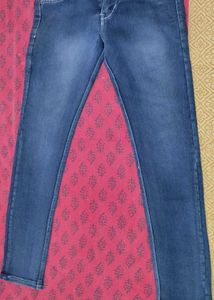 Dark Blue Denim Jeans