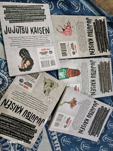 Jujutsu Kaisen Manga Volumes 6-10 .