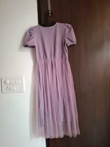 Lavender aesthetic dress