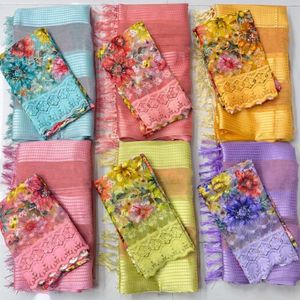 Floral Print Sarees - Elegant & Stylish