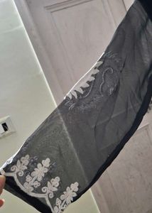 Embroidered Black Kurta