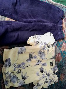 Floral Top & Pants Set