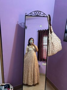 Elegant Ethnic Gown M size