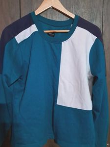 Color Block Tshirt For Ladies