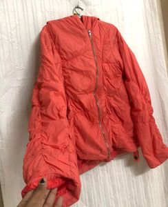 Jnby Pink Puffer Jacket