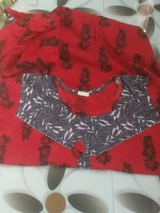 Red Maxi ❤ With Duppata