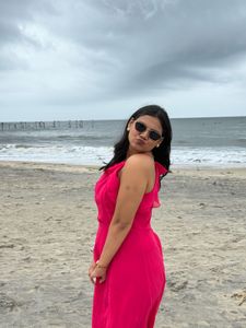 Pink Ruffled Dress