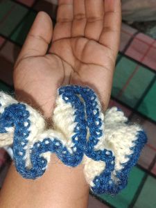 Handmade Knitted Scrunchie