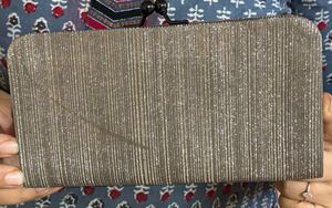 Unused Sparkly Gold Clutch