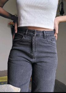 Grey Denim Jeans