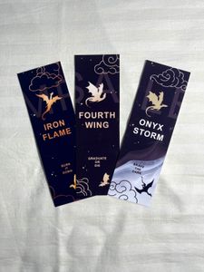 Fourth Wing Bookmarks