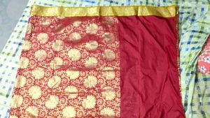 Pure Kanchivaram Pattu Saree With Maggam Design