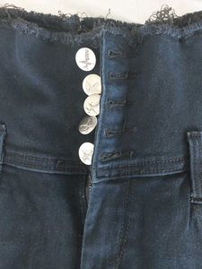 High Waisted Black Jeans