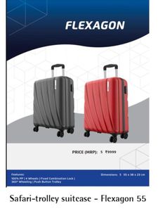 safari brand new trolley bag