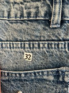 Rhinestone High Waist Wide Leg Jeans