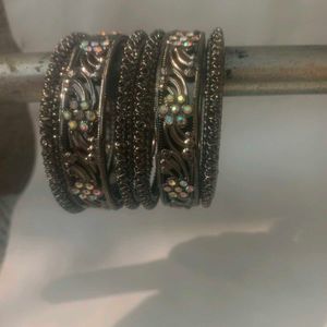 Silver Bangle Set Unused