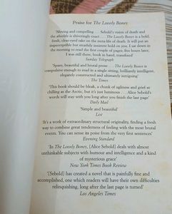 The Lovely Bones By Alice Sebold