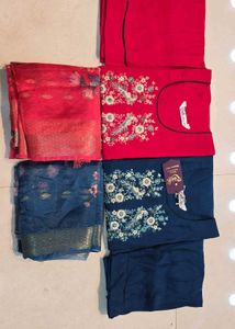 Kurtis Pant Set With Dupatta M To Xxl