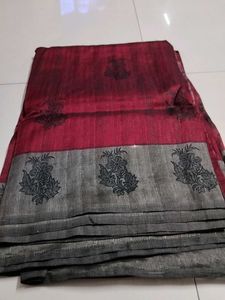 Dailywear Maroon Printed Saree