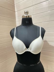 Calvin Klein Stone Comfortable White Bra