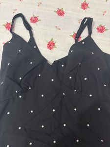 Polka Dot Slip Dress