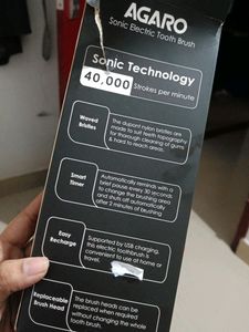 Agaro Sonic Electric Tooth Brush