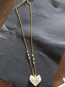 Pearl Heart Necklace 💖