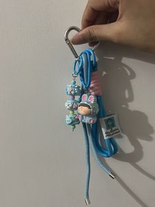 Blue Lanyard Keychain 💙