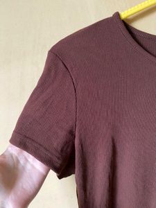 Brown Bodysuit