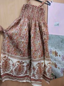 Boho Floral Midi Dress