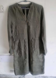 Olive Green M&S tunic Top