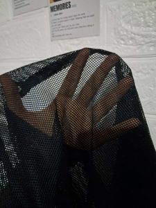 Sheer Net Transparent Top