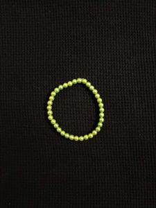 Tiny Green Beads Bracelet