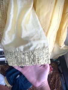 Panjabi Suit With Dupatta And Shalwar