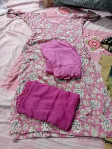 Pink Kurta Set