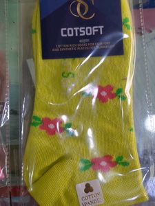 Premium Cotton Women Socks Free Size