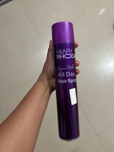 Hilary Rhoda Hair Spray