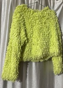 Fuzzy Green Top
