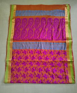 ILAMPILLAI RUSTY FLORAL SAREE