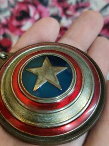 Captain America Shield Keychain