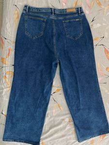 Wide Leg Denim Jeans